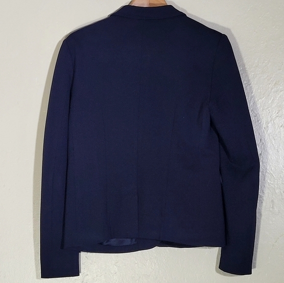 Rosemunde Navy Button-Down Blazer - Picture 2 of 6